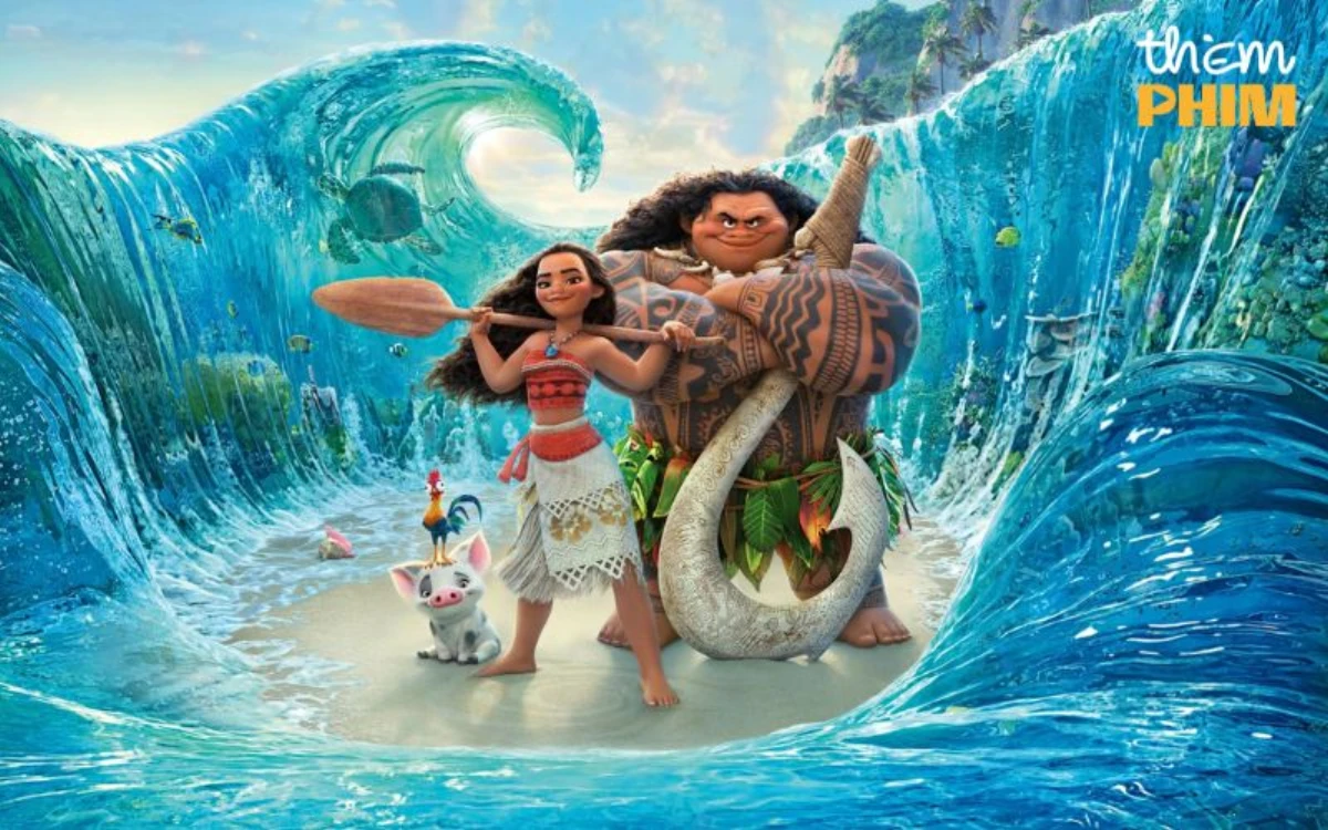 Hành trình vượt biển của Moana để cứu ngôi làng